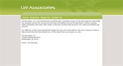 Desktop Screenshot of lwassociatesllc.com